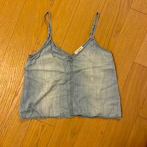 Denim tank top